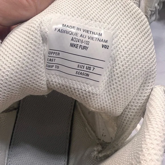 Nike Fury wrestling shoes size 7 - Picture 2 of 7
